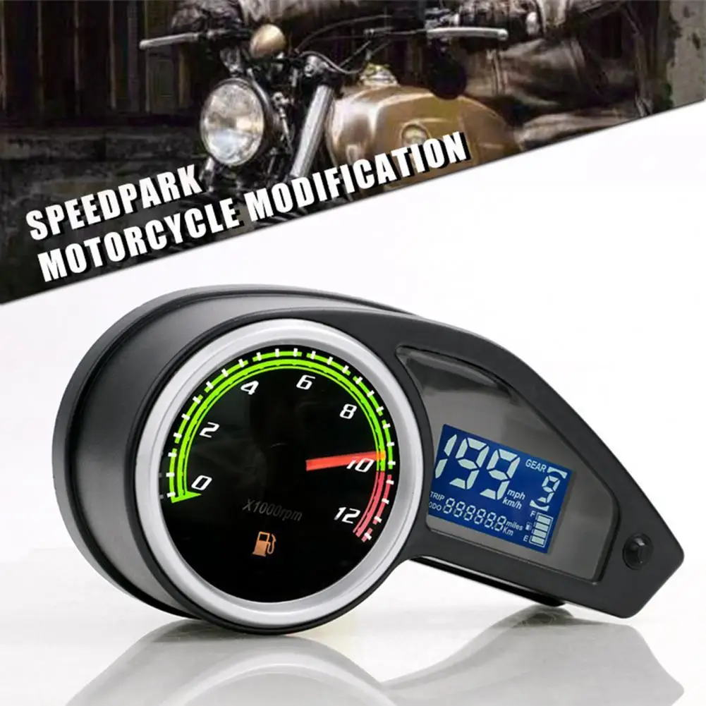 Shockproof Practical Motorcycle Digital Scale Speedometer Reliable Motorcycle Meter Portable for SUV
Shockproof Practical Motorcycle Digital Scale Speedometer Reliable Motorcycle Meter Portable for SUV
