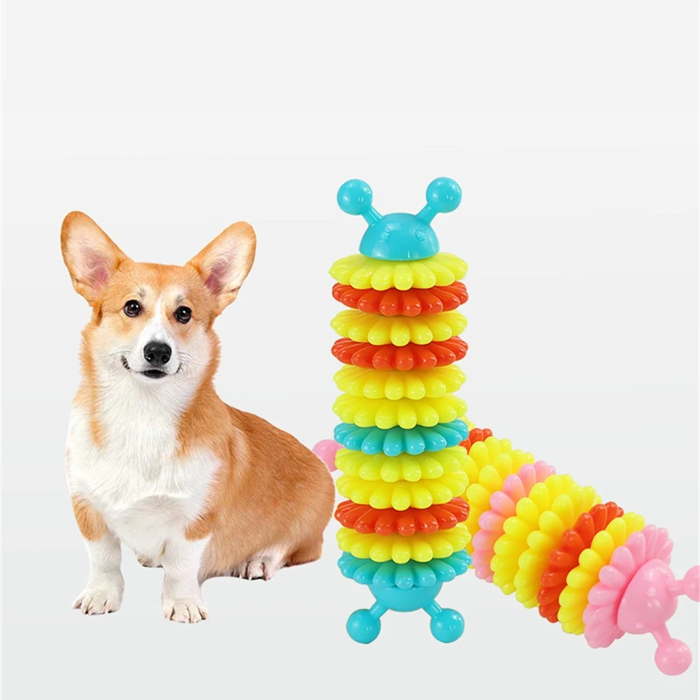 Pet Biting Toy Bite Resistant Caterpillar Shape Rubber Dog Chew Toys Durable Cat Puppy Clean Teeth Leakage Food Molar Stick
Pet Biting Toy Bite Resistant Caterpillar Shape Rubber Dog Chew Toys Durable Cat Puppy Clean Teeth Leakage Food Molar Stick