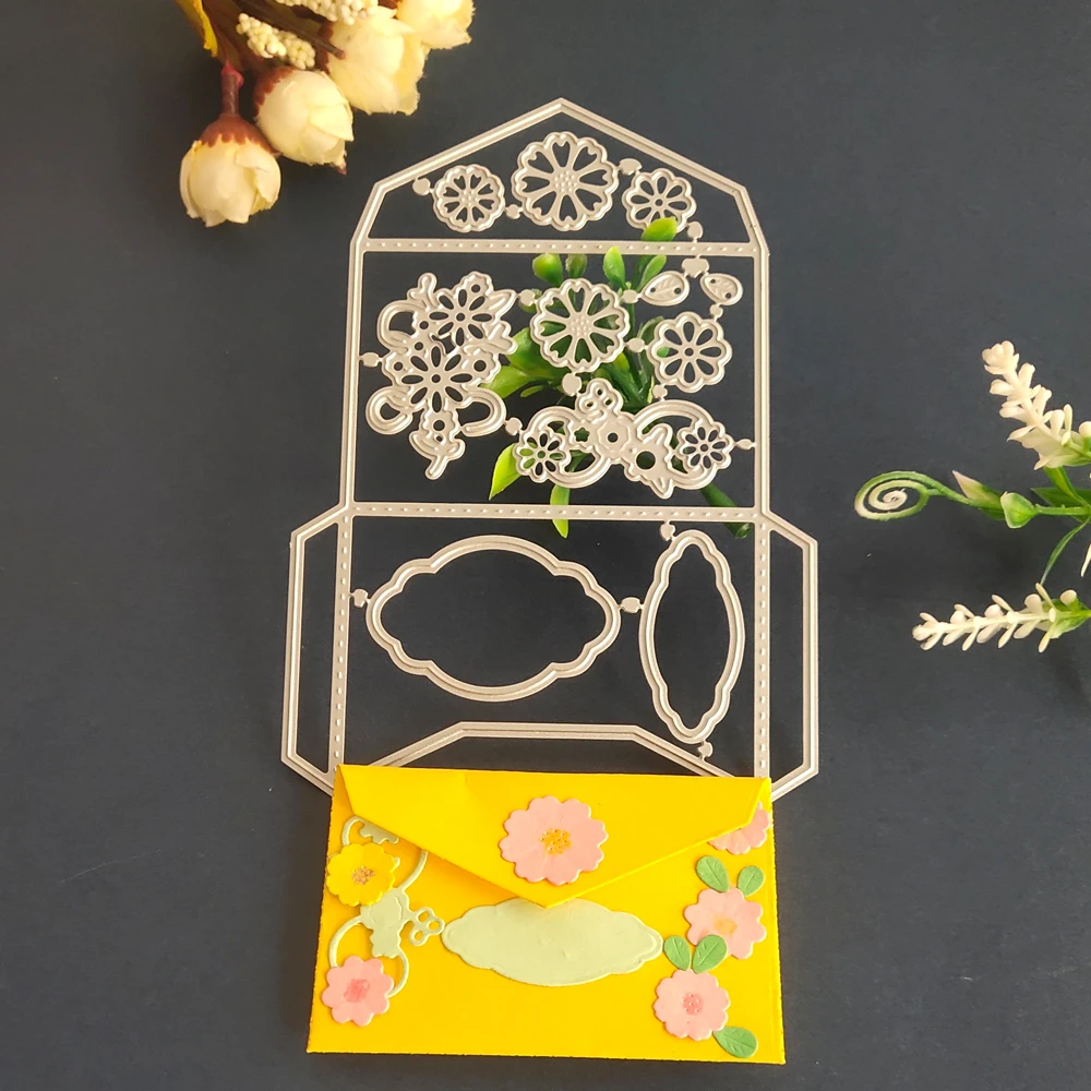 Beautiful Envelope Box Flower Cloud combination Metal cutting Mould scrapbook DIY album Card template Paper Technology
Beautiful Envelope Box Flower Cloud combination Metal cutting Mould scrapbook DIY album Card template Paper Technology