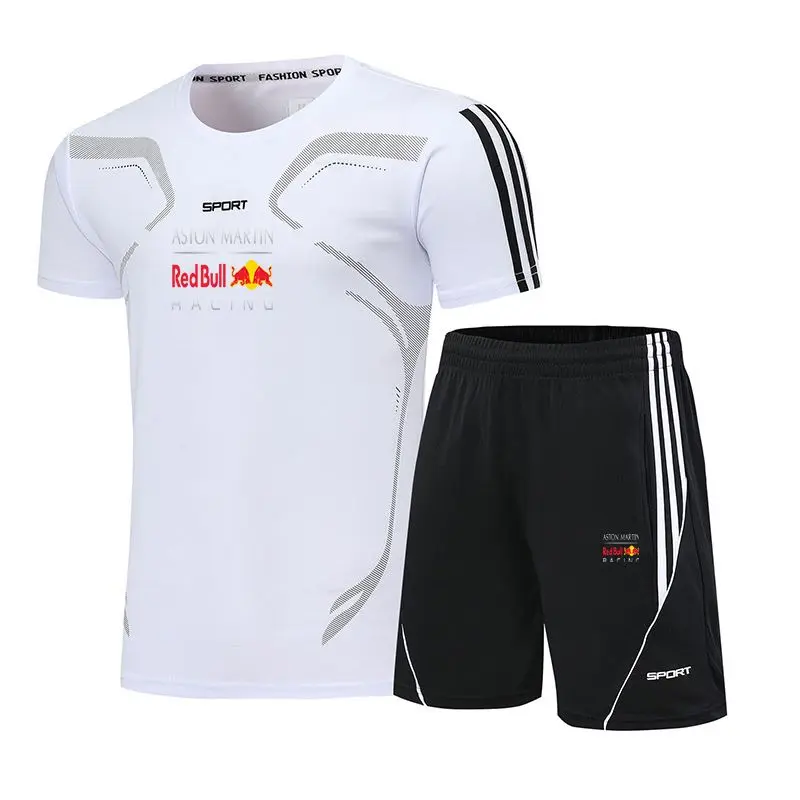 Men's Cotton Sports T-shirt and Shorts Set Casual Quick Dry Running Suit Short Sleeve 2 Piece New 2021
Men's Cotton Sports T-shirt and Shorts Set Casual Quick Dry Running Suit Short Sleeve 2 Piece New 2021