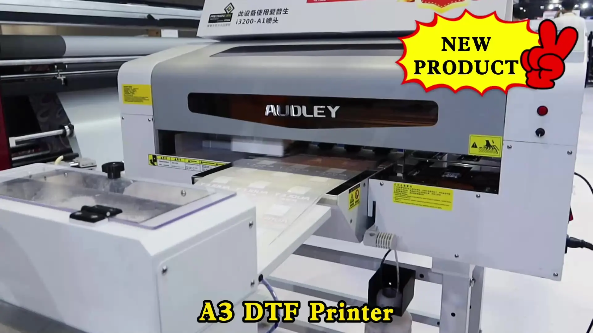 the newest small size dual Xp600 print heads A3 size or 30cm print width DTF printer with 30cm powder shake machine
the newest small size dual Xp600 print heads A3 size or 30cm print width DTF printer with 30cm powder shake machine
