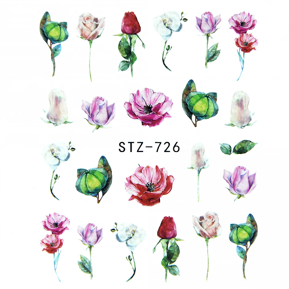 Nail Stickers Flower Patten Nail Sticker Nail Stickers Sticker Nail Decals Nail Sticker Colorful Green Leaves Big Flowers Rose
Nail Stickers Flower Patten Nail Sticker Nail Stickers Sticker Nail Decals Nail Sticker Colorful Green Leaves Big Flowers Rose