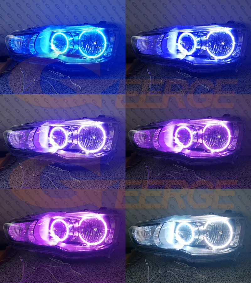 RF remote Bluetooth APP Multi-Color Ultra bright RGB LED Angel Eyes For Mitsubishi Outlander II 2010 2011 2012 Halogen headlight
RF remote Bluetooth APP Multi-Color Ultra bright RGB LED Angel Eyes For Mitsubishi Outlander II 2010 2011 2012 Halogen headlight