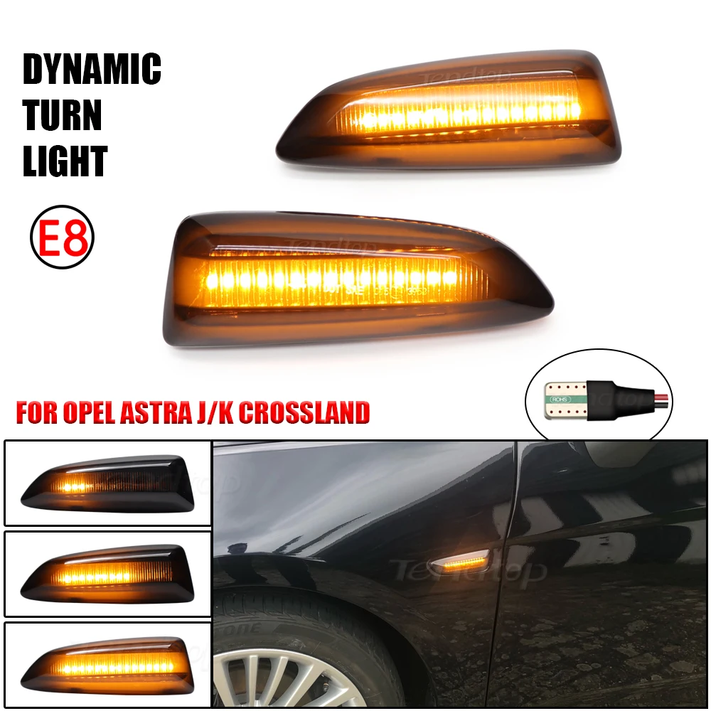 For Opel For Vauxhall Astra J K Crossland X Grandland Insignia B Zafira C Dynamic Blinkers Turn Signal Light Side Marker Lamp
For Opel For Vauxhall Astra J K Crossland X Grandland Insignia B Zafira C Dynamic Blinkers Turn Signal Light Side Marker Lamp