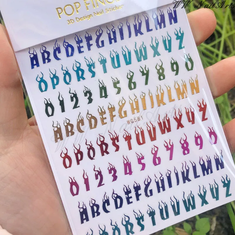 1pcs Flame English Alphabet Nail sticker Letter 3D Nail Art Nail Applique Gold Letter Black Character Nail Sticker Nail Decals
1pcs Flame English Alphabet Nail sticker Letter 3D Nail Art Nail Applique Gold Letter Black Character Nail Sticker Nail Decals