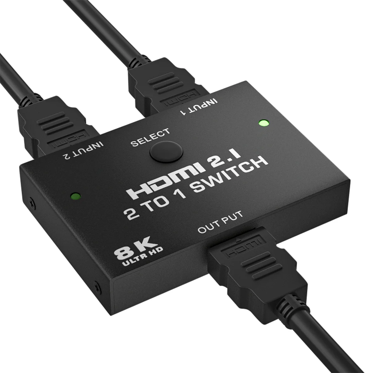Переключатель 8K HD HDMI 2 1-совместимый двухсторонний переключатель @ 60Hz 4K 120Hz 1