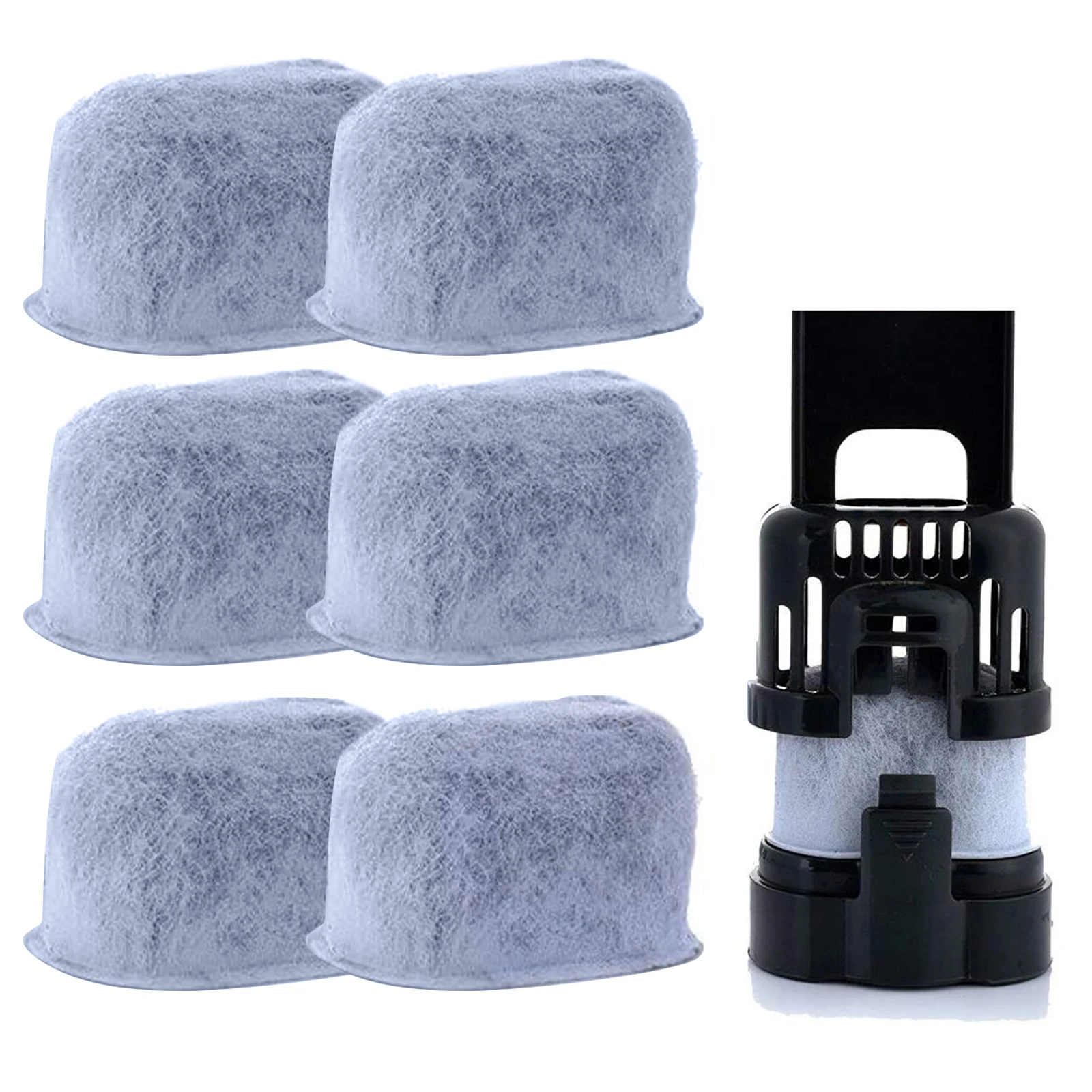 6pcs Coffee Machine Water Filter Element Coffee Filter Coffee Machine Non-woven Bamboo Charcoal Activated Carbon Filter Element
6pcs Coffee Machine Water Filter Element Coffee Filter Coffee Machine Non-woven Bamboo Charcoal Activated Carbon Filter Element