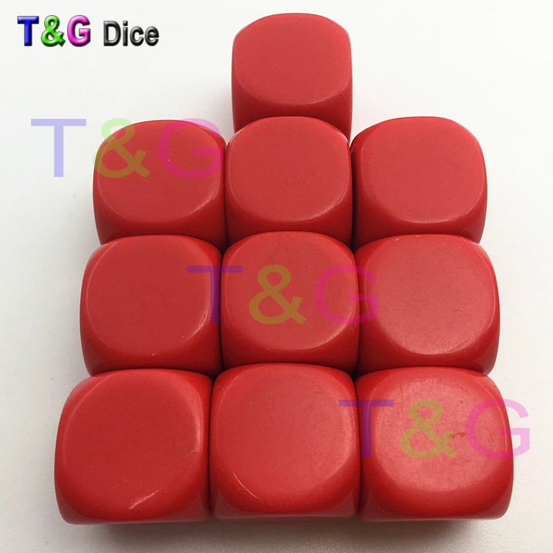 T&G 10dices/set High Quality 16mm Multi Color D6 Round Corners Blank Dice Smooth Surfaces for Custom Printing or Engraving Logo
T&G 10dices/set High Quality 16mm Multi Color D6 Round Corners Blank Dice Smooth Surfaces for Custom Printing or Engraving Logo
