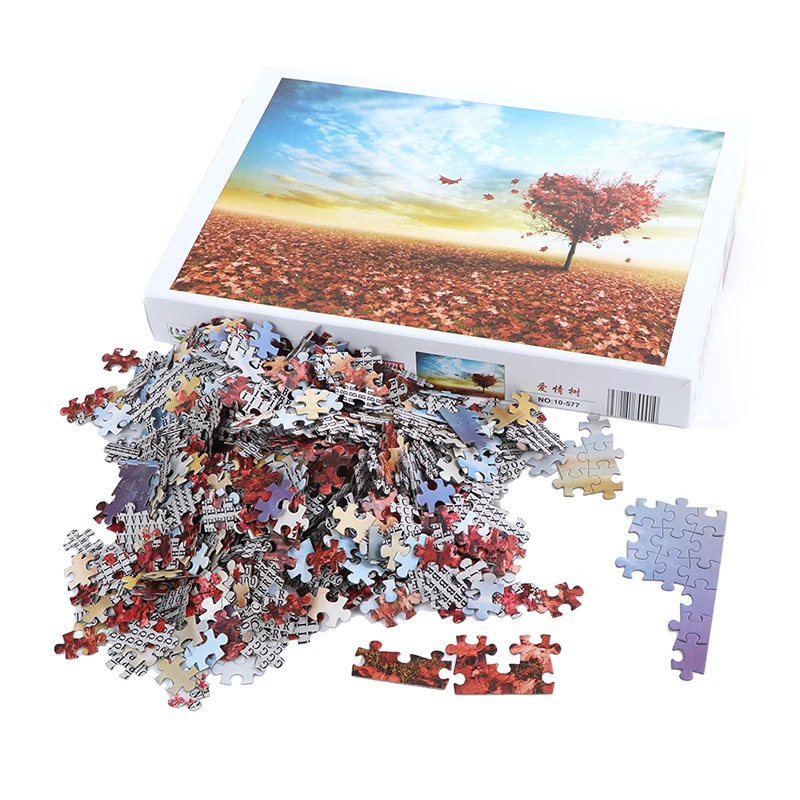 

1000 шт./кор. 50*75 см Мульти-тип красивые пейзажи головоломки для сборки для взрослых и детей головоломки, развивающие игрушки игра-головоломка