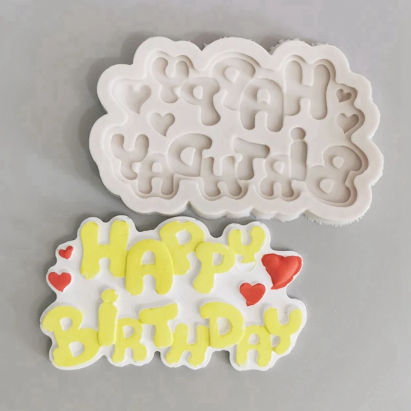 justdolife Happy Birthday Candy Mold Non Stick DIY Silicone Fondant Mold Chocolate Mold Baking Appliance silicone cake mold
justdolife Happy Birthday Candy Mold Non Stick DIY Silicone Fondant Mold Chocolate Mold Baking Appliance silicone cake mold