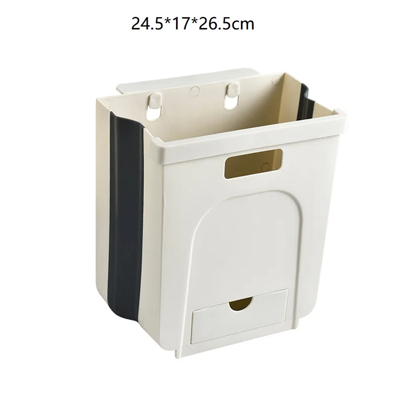 Kitchen Foldable Waste Bins Hanging Wall Mounted Cabinet Door Trash Can Car Garbage Bin Large Capacity Sundries Dustbin Garbage
Kitchen Foldable Waste Bins Hanging Wall Mounted Cabinet Door Trash Can Car Garbage Bin Large Capacity Sundries Dustbin Garbage