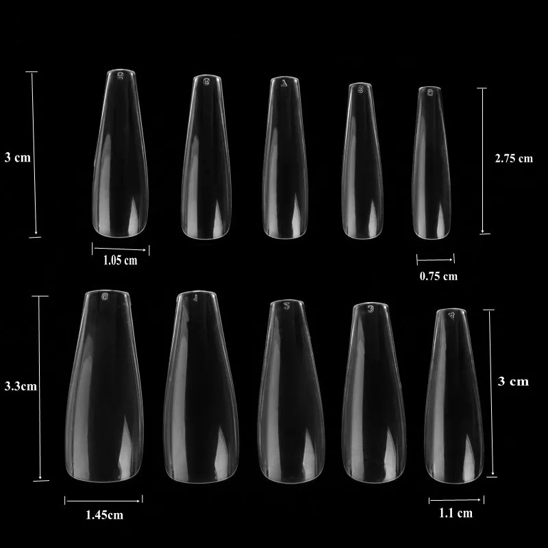 1 Box of Long Nails with 500 Pieces of False Nails Ballet False Nails Wear Full Ballet Solid Color Nail Art Patch Decoration
1 Box of Long Nails with 500 Pieces of False Nails Ballet False Nails Wear Full Ballet Solid Color Nail Art Patch Decoration