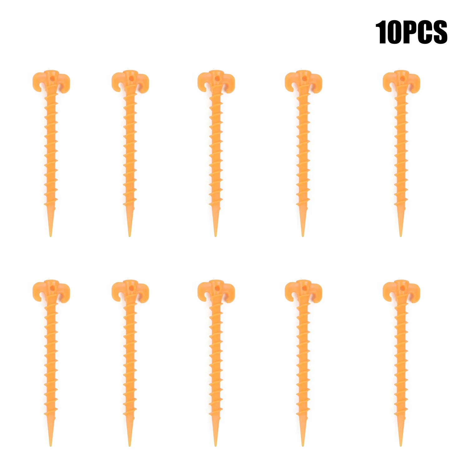 10Pcs Tent-Pegs Hook Plastic-Stakes Support Ground Nails Screw Anchor-Shelter
10Pcs Tent-Pegs Hook Plastic-Stakes Support Ground Nails Screw Anchor-Shelter