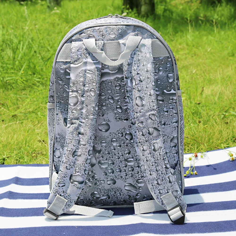 Picnic Backpack Bag Waterproof Camping Bag with Wine Holder Cutlery Set Cotton Napkins Salt Shakers for Outdoor Picnic
Picnic Backpack Bag Waterproof Camping Bag with Wine Holder Cutlery Set Cotton Napkins Salt Shakers for Outdoor Picnic