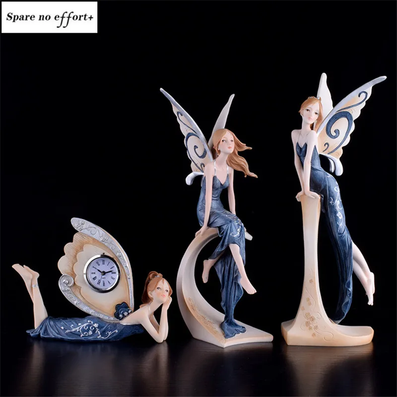 Creative Cute Girls Resin Elf Angel Ornaments Home Furnishing Decoration Crafts Bar Office Desk Fairy Statue Figurines Decor
Creative Cute Girls Resin Elf Angel Ornaments Home Furnishing Decoration Crafts Bar Office Desk Fairy Statue Figurines Decor