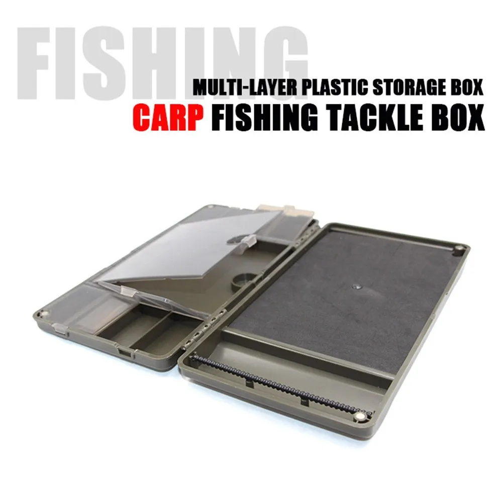 Multi-Function Fishing Rig Board Box & Terminal Tackle System Carp Swivels Hooks Storage System 25.5*13.5*3cm Approximately
Multi-Function Fishing Rig Board Box & Terminal Tackle System Carp Swivels Hooks Storage System 25.5*13.5*3cm Approximately