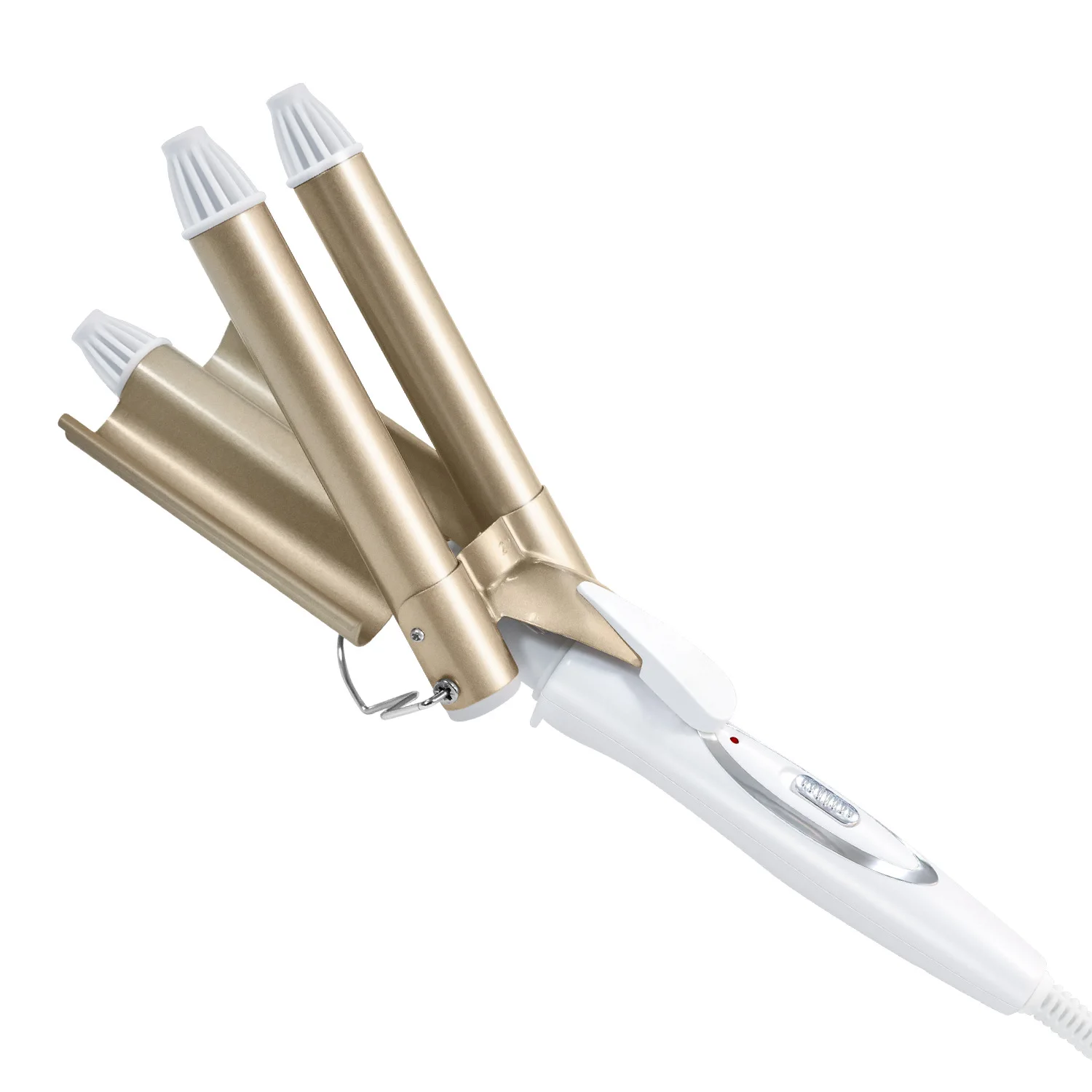Women's three-tube curling iron pear flower curling iron egg roll stick water ripple splint wave curling iron
Women's three-tube curling iron pear flower curling iron egg roll stick water ripple splint wave curling iron