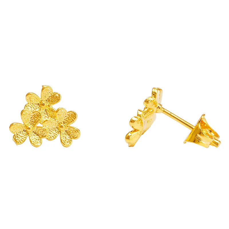 KISS&FLOWER ER01 Fine Jewelry Wholesale Fashion Hot Woman Girl Bride Birthday Wedding Gift Flower Rose 24KT Gold Stud Earrings
KISS&FLOWER ER01 Fine Jewelry Wholesale Fashion Hot Woman Girl Bride Birthday Wedding Gift Flower Rose 24KT Gold Stud Earrings