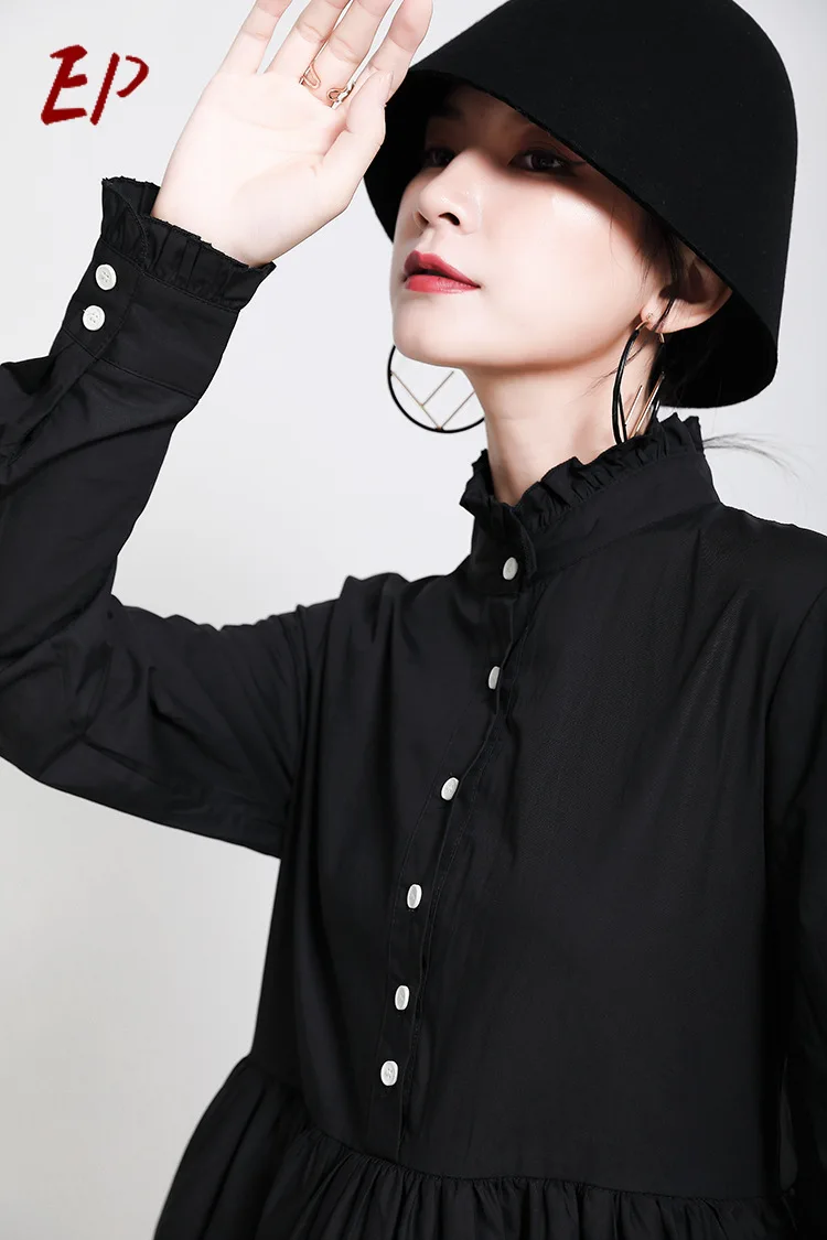 EP 2021 New Women Dresses Black And White Mosaic Gothic Better-Designed Large Swing Rough Edge Bouffant Skirt
EP 2021 New Women Dresses Black And White Mosaic Gothic Better-Designed Large Swing Rough Edge Bouffant Skirt