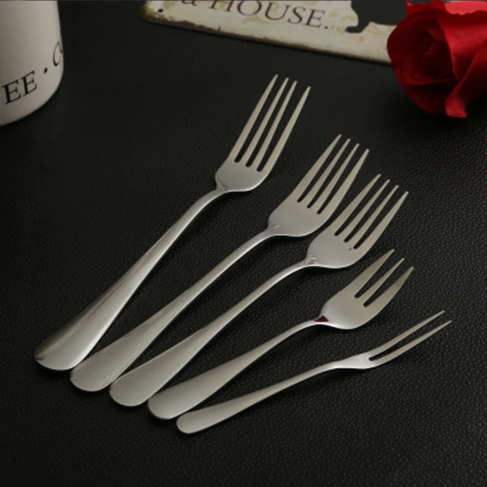 1 Pcs Stainless Steel Dinner Fork Silvery Dessert Tea Fruit Fork Western Fork Tableware For Home Kitchen Hotel Party
1 Pcs Stainless Steel Dinner Fork Silvery Dessert Tea Fruit Fork Western Fork Tableware For Home Kitchen Hotel Party