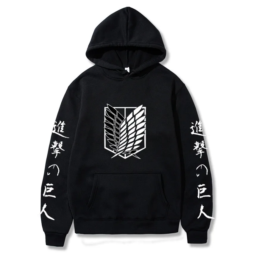 Attack on Titan Hoodie Men Fashion Loose Pullovers Casaul Tops oversize hoodie sweatshirt women Regular pullover hoodies
Attack on Titan Hoodie Men Fashion Loose Pullovers Casaul Tops oversize hoodie sweatshirt women Regular pullover hoodies