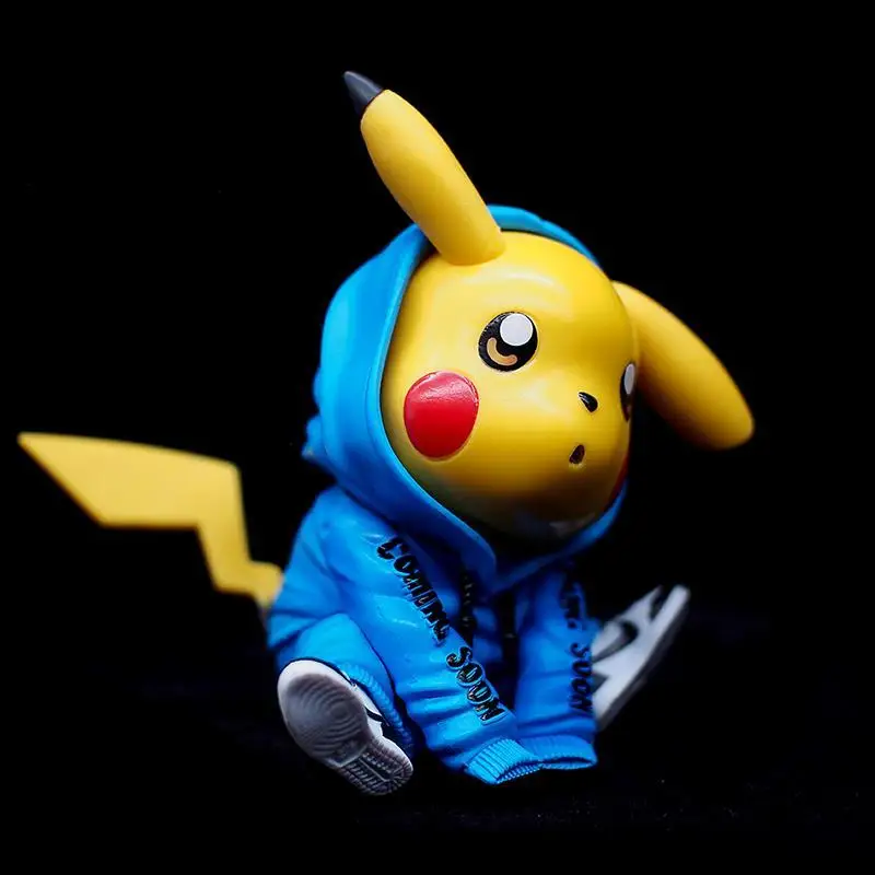 Authentic Pokémon Pikachu Keychain Animation Game Peripheral Dolls Hand-made Ornaments Kawaii Car Decoration Gifts for Children
Authentic Pokémon Pikachu Keychain Animation Game Peripheral Dolls Hand-made Ornaments Kawaii Car Decoration Gifts for Children