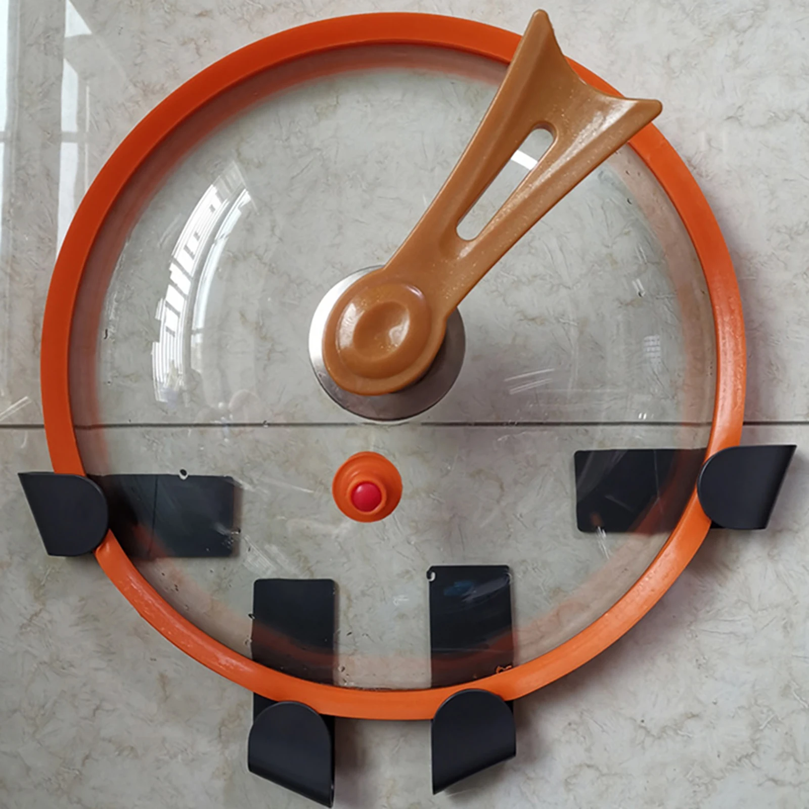 6Pcs Household Punch-Free Wall-Mounted Pot Lid Storage Rack Holder Kitchen Utensils
6Pcs Household Punch-Free Wall-Mounted Pot Lid Storage Rack Holder Kitchen Utensils