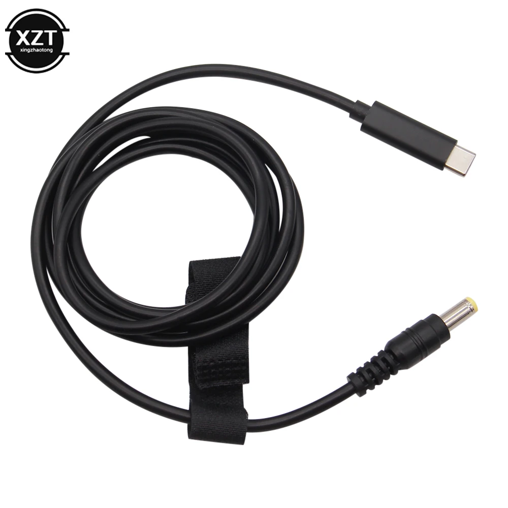 USB Type C PD зарядный кабель шнур адаптер питания постоянного тока конвертер 5 5*2 15 в 20