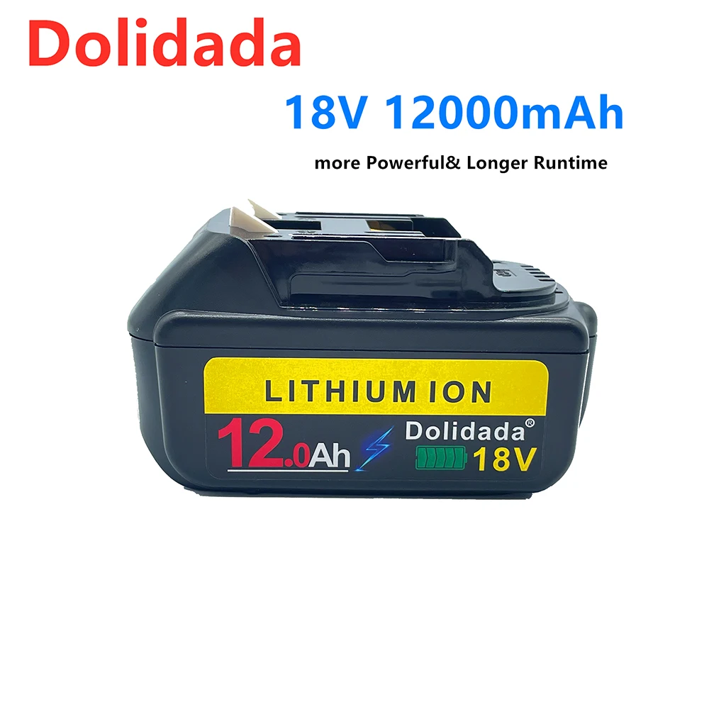 2021 new 18 Volt rechargeable battery 12000mah lithium ion battery Makita bl1880 bl1860 bl1830 + 3A charger power tool battery
2021 new 18 Volt rechargeable battery 12000mah lithium ion battery Makita bl1880 bl1860 bl1830 + 3A charger power tool battery