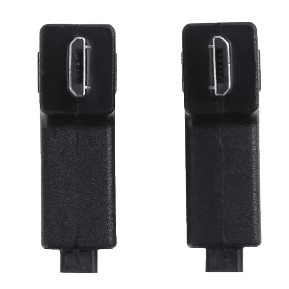 Micro Adapter USB 2pcs 90 Degree Micro USB Female to Micro USB Male Adapter Connector 90 Degree Left+Right Angle Adapter
Micro Adapter USB 2pcs 90 Degree Micro USB Female to Micro USB Male Adapter Connector 90 Degree Left+Right Angle Adapter