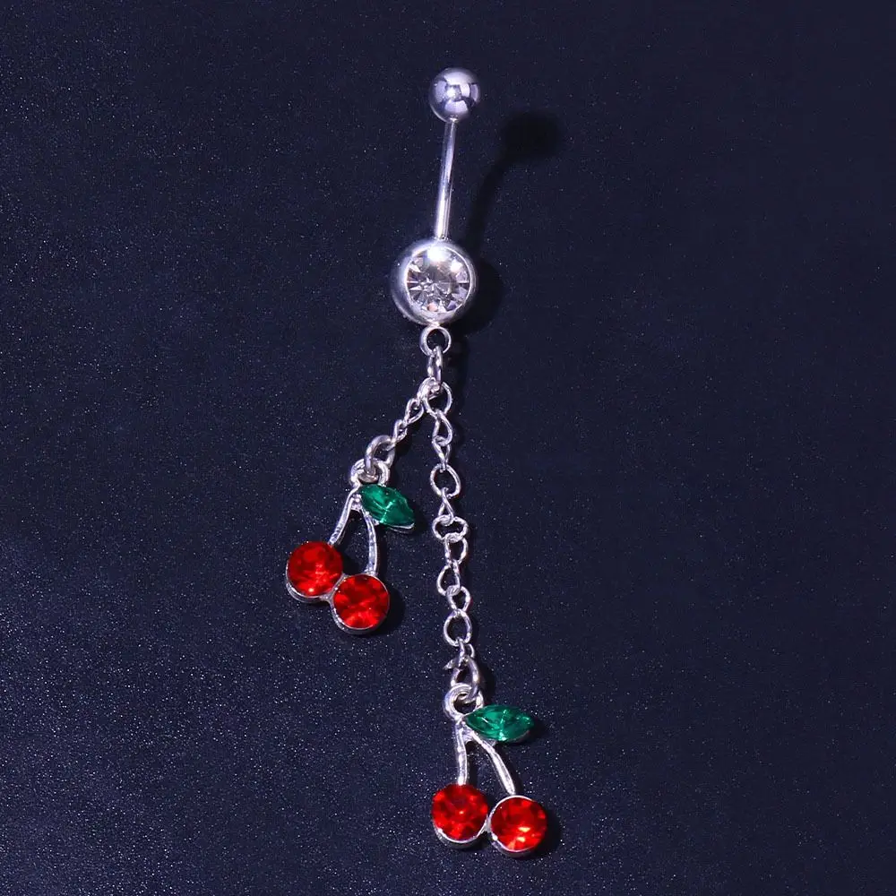 Sexy Personality Bear Pendant Belly Button Nail Jewelry Fashion Cherry Butterfly Piercing Belly Button Ring Body Accessories
Sexy Personality Bear Pendant Belly Button Nail Jewelry Fashion Cherry Butterfly Piercing Belly Button Ring Body Accessories