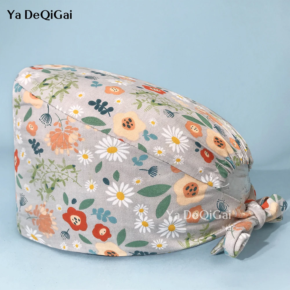Multicolor Breathable Unisex doctor hat Fashion Cartoon Printed Pet Grooming Work Cap Adjustable Hygiene Care Cap Custom logo
Multicolor Breathable Unisex doctor hat Fashion Cartoon Printed Pet Grooming Work Cap Adjustable Hygiene Care Cap Custom logo