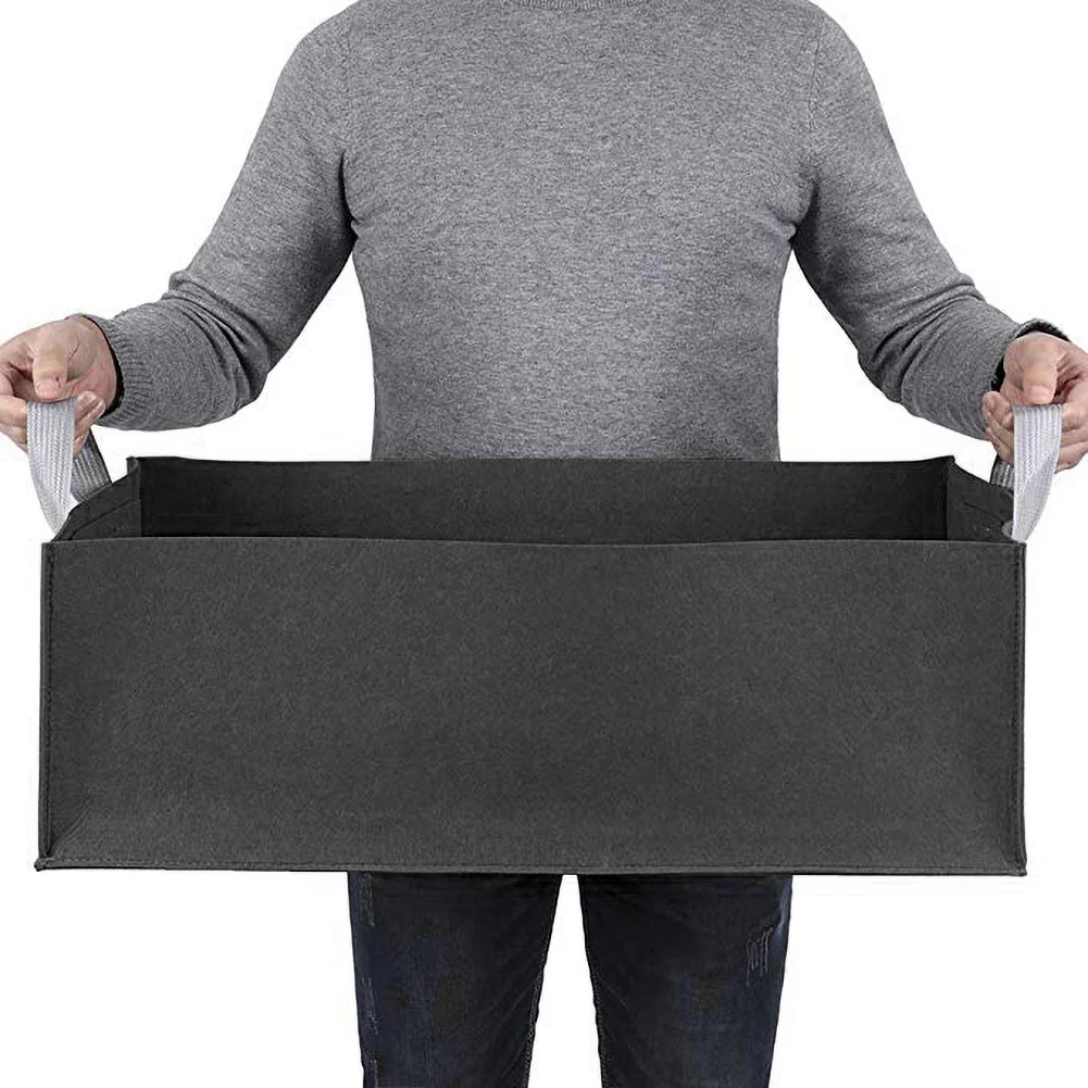 1pair Breathable Rectangle Grow Planting Bag Planting Bags PE Nursing Pots Vegetable Growing Container for Indoor/Outdoor
1pair Breathable Rectangle Grow Planting Bag Planting Bags PE Nursing Pots Vegetable Growing Container for Indoor/Outdoor