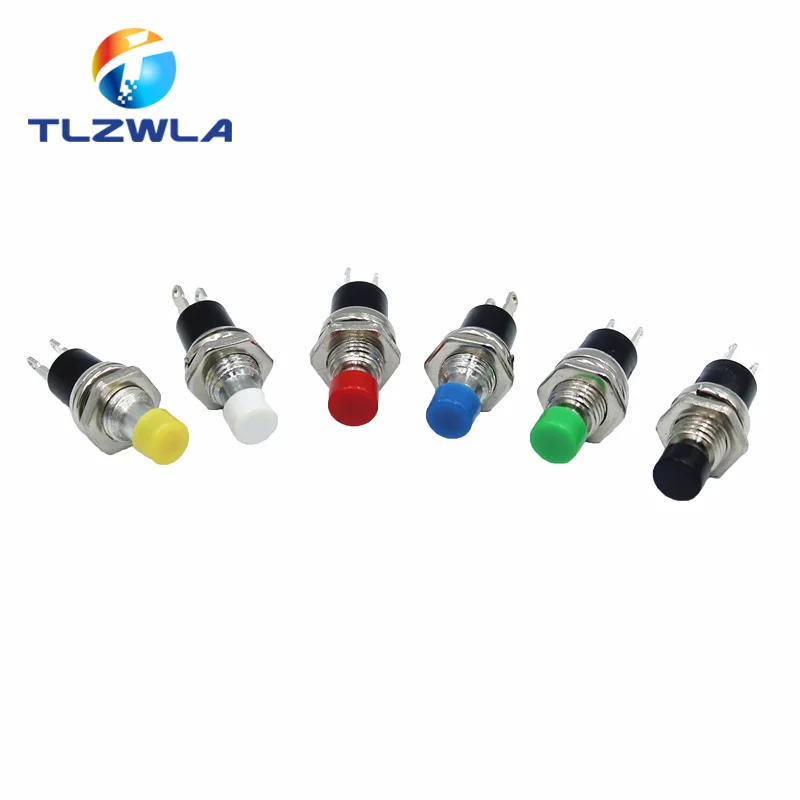 10Pcs PBS-110 7MM Momentary Push Button Switch Press The Reset Switch Momentary ON OFF Push Button Micro Switch Normally Open NO
10Pcs PBS-110 7MM Momentary Push Button Switch Press The Reset Switch Momentary ON OFF Push Button Micro Switch Normally Open NO