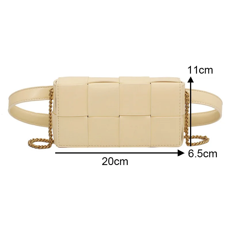 FUNMARDI Woven Design Small Waist Bags Women Luxury Chain Crossbody Bags 2021 New Fashion Chest Bags Female Pillow Bags WLHB2410
FUNMARDI Woven Design Small Waist Bags Women Luxury Chain Crossbody Bags 2021 New Fashion Chest Bags Female Pillow Bags WLHB2410