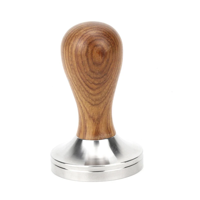 Coffee Tamper Coffee Stamp Made of Stainless Steel and Real Wood Handle Flat Tamper Base
Coffee Tamper Coffee Stamp Made of Stainless Steel and Real Wood Handle Flat Tamper Base