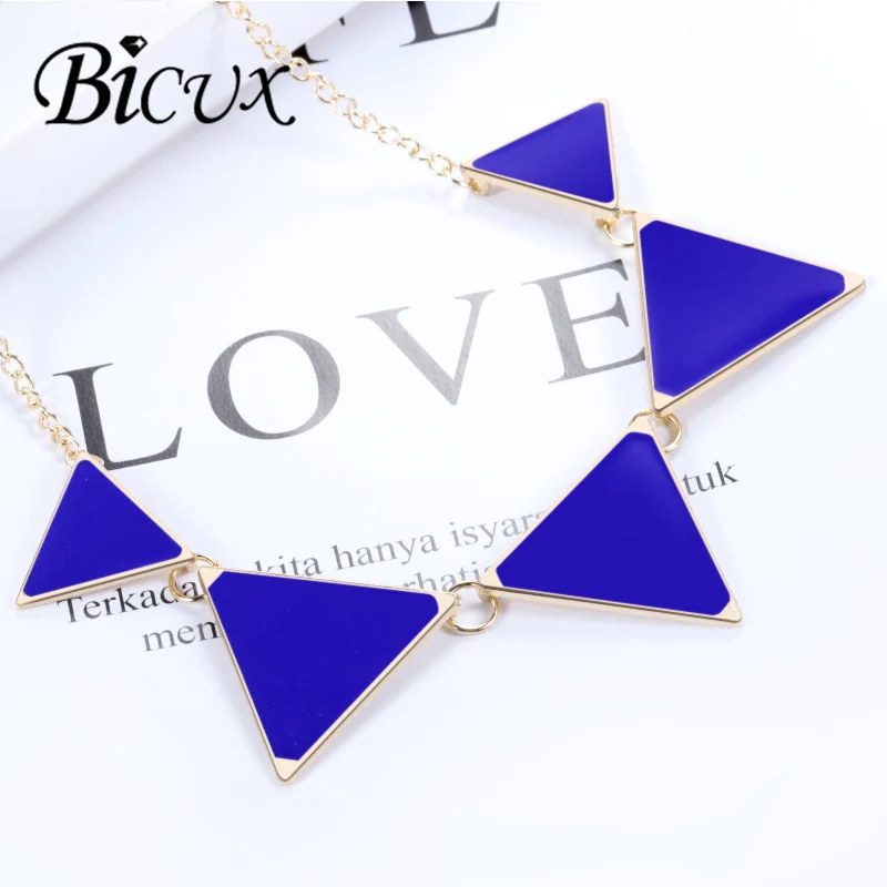 BICUX Fashion Vintage Pendant Necklaces 2019 for Women Statement Geometric Triangle Alloy Party Link Chain Necklace Punk Jewelry
BICUX Fashion Vintage Pendant Necklaces 2019 for Women Statement Geometric Triangle Alloy Party Link Chain Necklace Punk Jewelry