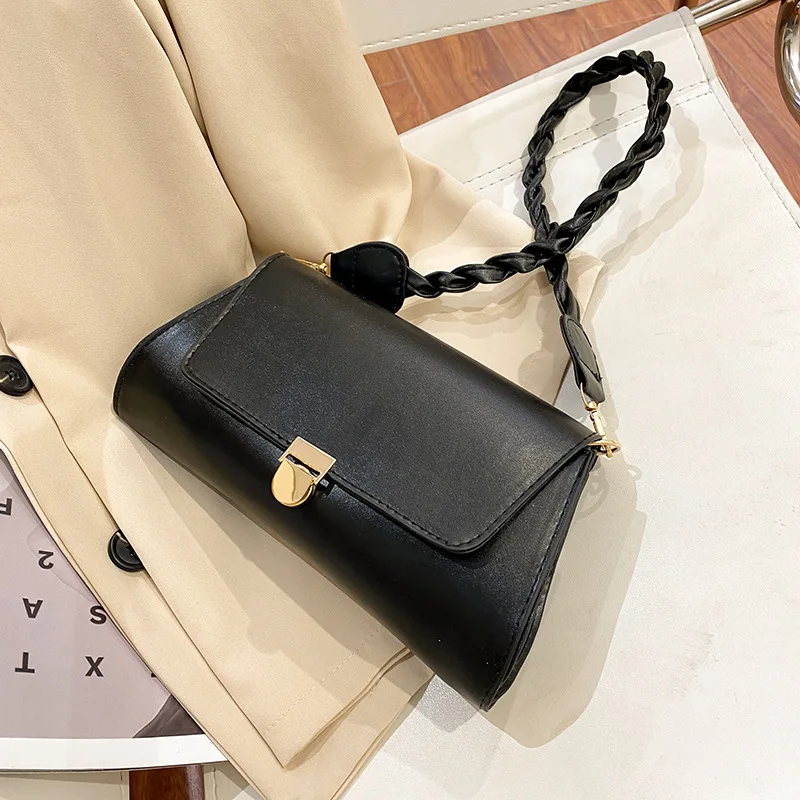 Women's bag new fashion French design air one-shoulder bag sloping small bag for ladies