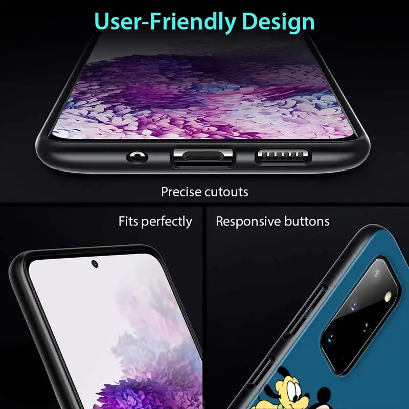 Little Mickey Disney for Samsung S20 FE Ultra Plus A91 A81 A71 A51 A41 A31 A21S A72 A52 A42 A02S Soft Black Phone Case
Little Mickey Disney for Samsung S20 FE Ultra Plus A91 A81 A71 A51 A41 A31 A21S A72 A52 A42 A02S Soft Black Phone Case