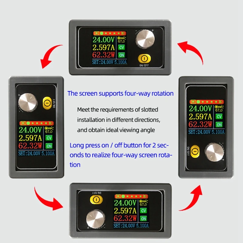 XYS3580 DC DC Buck Boost Converter CC CV 0.6-36V 5A Power Module Adjustable Regulated Laboratory Power Supply Variable
XYS3580 DC DC Buck Boost Converter CC CV 0.6-36V 5A Power Module Adjustable Regulated Laboratory Power Supply Variable