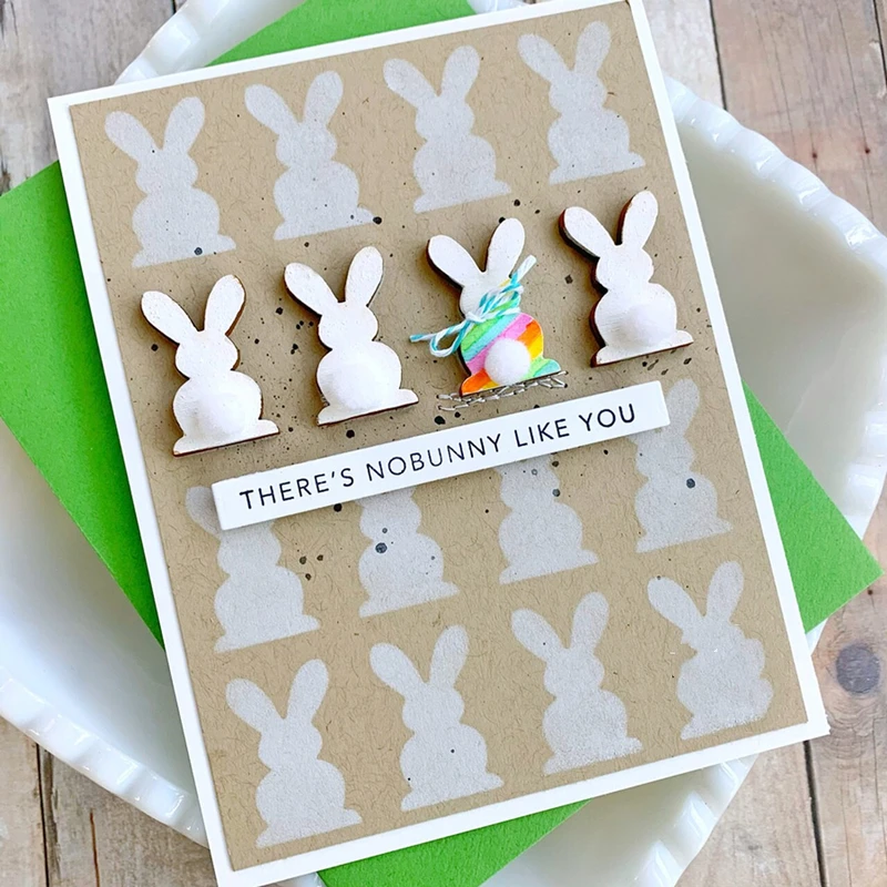 New small animal template Rabbit Print Doodle Decoration Metal Cutting Stencil DIY Scrapbooking Easter Craft Embossing
New small animal template Rabbit Print Doodle Decoration Metal Cutting Stencil DIY Scrapbooking Easter Craft Embossing
