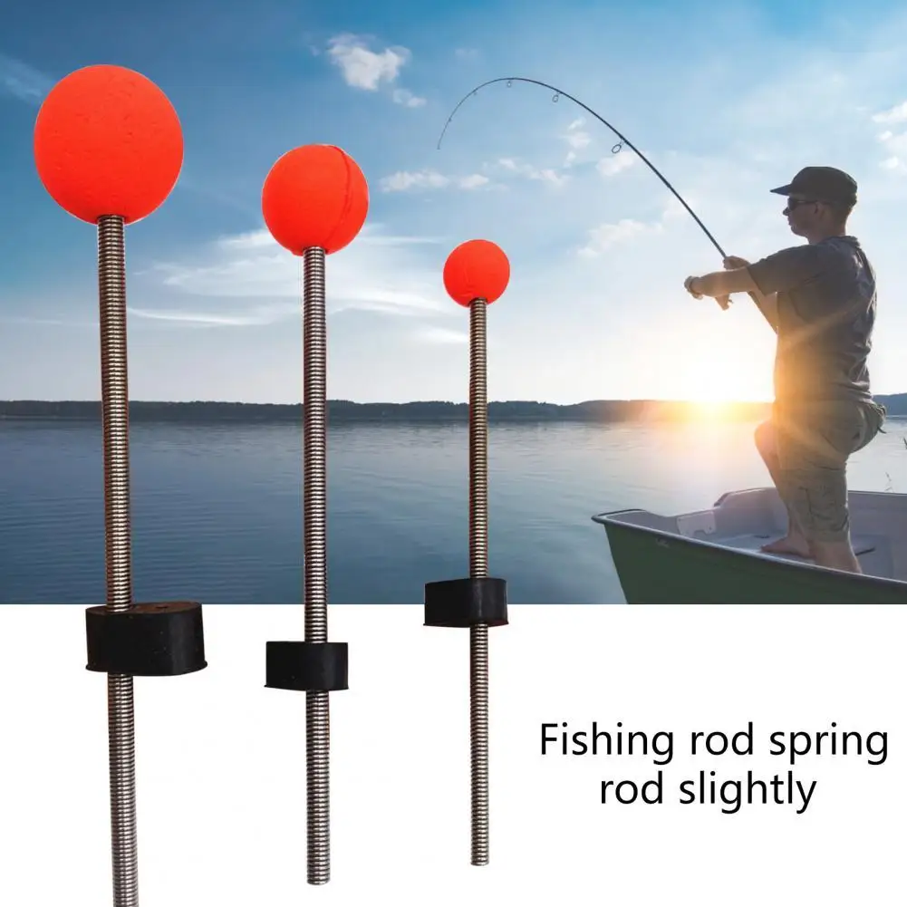 5Pcs Professional Ice Fishing Rod Pole Tip Spring Ball Portable Fishing Rod Pole Tips Anti-Rust for River Sea Fishing
5Pcs Professional Ice Fishing Rod Pole Tip Spring Ball Portable Fishing Rod Pole Tips Anti-Rust for River Sea Fishing