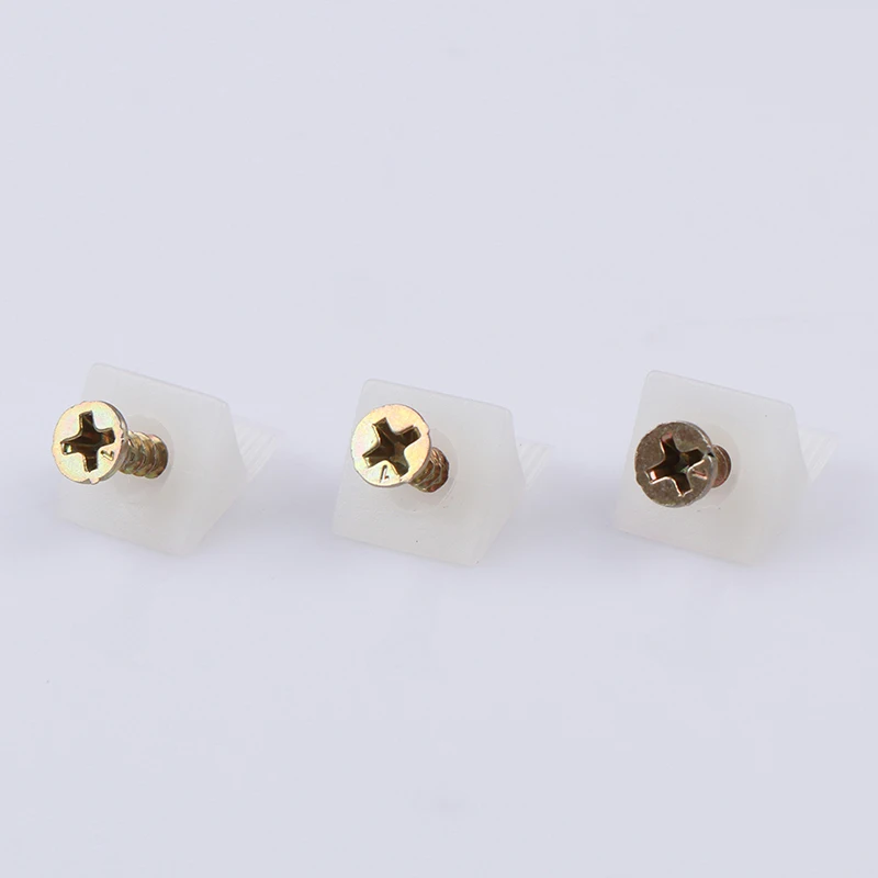 20Pcs/Lot 45 Degree Angle Plastic Corner Bracket Block For Furniture Closet Back Panel w/ Screws
20Pcs/Lot 45 Degree Angle Plastic Corner Bracket Block For Furniture Closet Back Panel w/ Screws