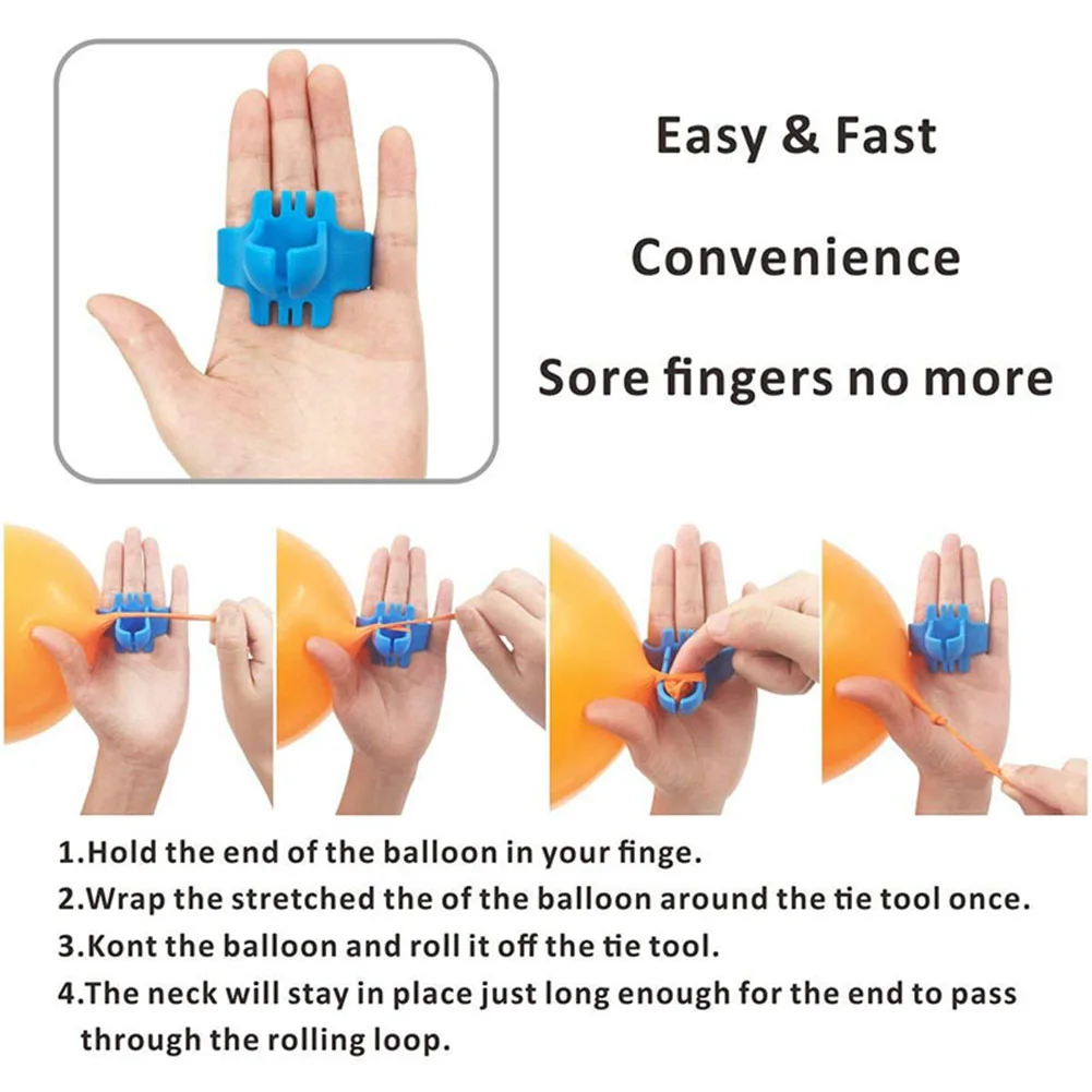 8Pcs Plastic Air Balloon Knotter Tie Tying Sealing Tool Wedding Party Accessory birthday balloons Stand Holder Knot Tying Tool N 
8Pcs Plastic Air Balloon Knotter Tie Tying Sealing Tool Wedding Party Accessory birthday balloons Stand Holder Knot Tying Tool N