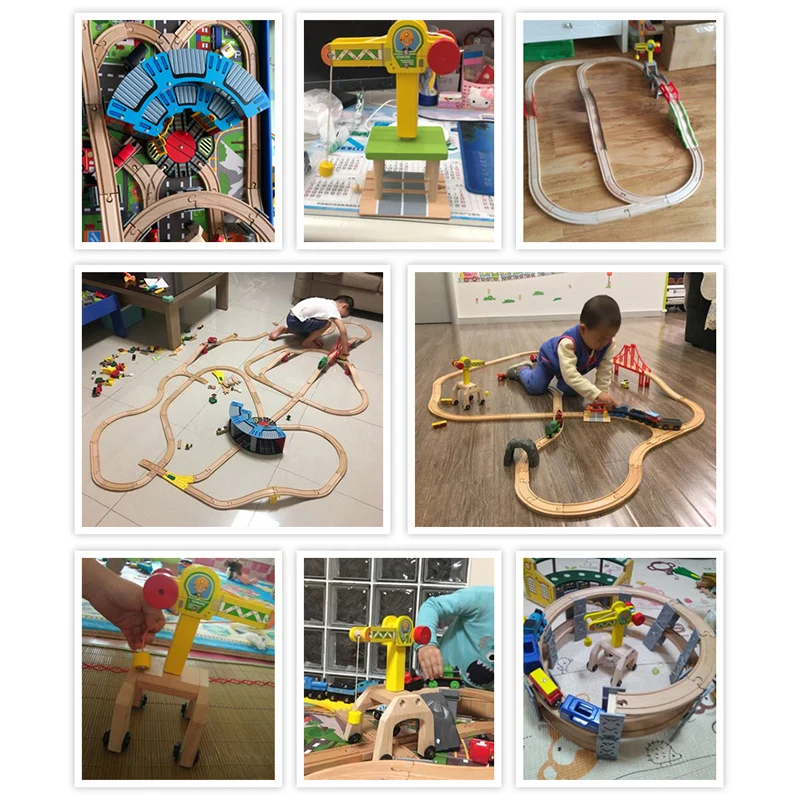All Kinds Wooden Railway Train Track Accessories Beech Wooden Tracks Set Bridge Parts Fit All Brand Kids DIY Track Toys
All Kinds Wooden Railway Train Track Accessories Beech Wooden Tracks Set Bridge Parts Fit All Brand Kids DIY Track Toys