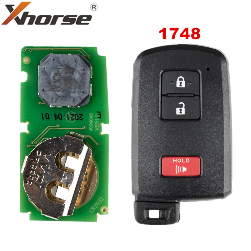 Xhorse XM смарт-ключ корпус 1748 2 + 1 кнопка с Xhorse XM смарт-ключ PCB XSTO00EN для Toyota поддержка повторного создания
Xhorse XM смарт-ключ корпус 1748 2 + 1 кнопка с Xhorse XM смарт-ключ PCB XSTO00EN для Toyota поддержка повторного создания