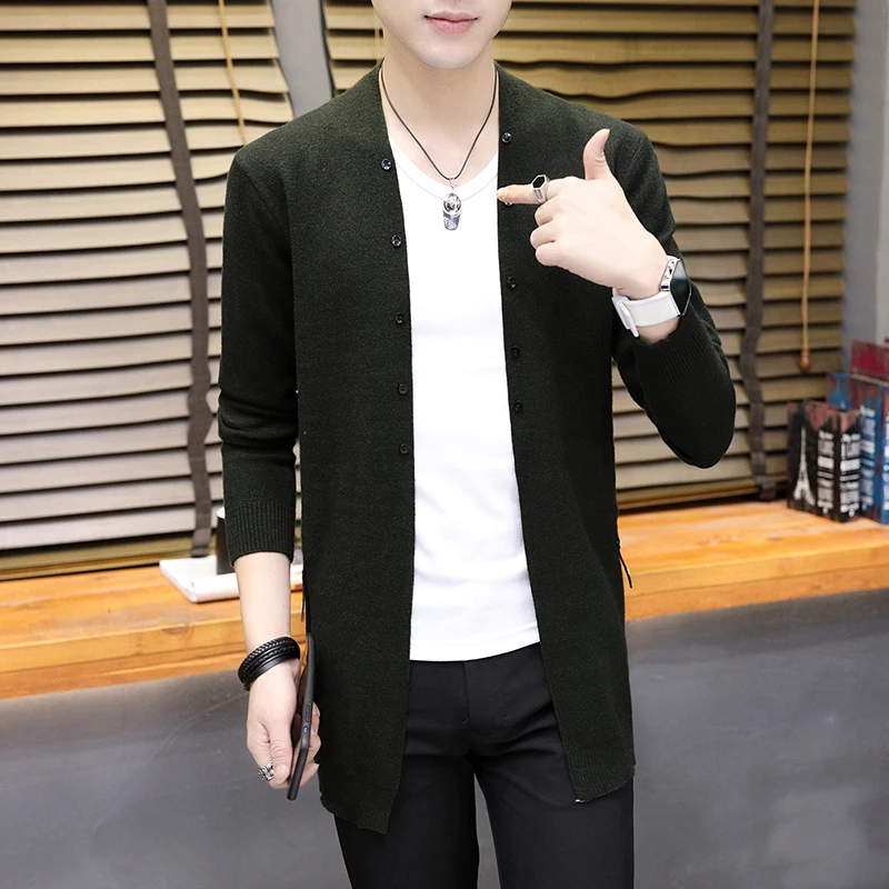 Autumn new knitted cardigan men's sweater thin casual coat slim jacket men's youth outer threading clothes
Autumn new knitted cardigan men's sweater thin casual coat slim jacket men's youth outer threading clothes