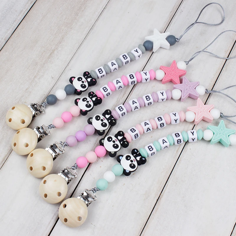New Personalized name Infant Cute Dummy Nipple Holder Baby Feeding Silicone Round Beads Animal Beads Pacifier Clip Chain
New Personalized name Infant Cute Dummy Nipple Holder Baby Feeding Silicone Round Beads Animal Beads Pacifier Clip Chain