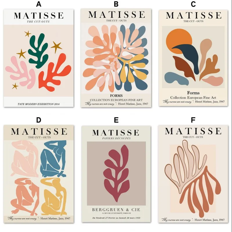 Matisse Colorful Leaf Abstract Girl Curve Wall Art Canvas Painting Nordic Posters and Prints Wall Pictures for Living Room Decor
Matisse Colorful Leaf Abstract Girl Curve Wall Art Canvas Painting Nordic Posters and Prints Wall Pictures for Living Room Decor