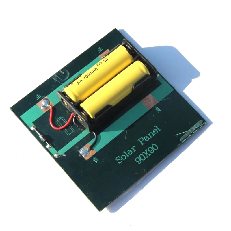 1W 4V Rechargeable AA Battery Solar Cell Charger With Base For 2xAA Batteries Charging Directly
1W 4V Rechargeable AA Battery Solar Cell Charger With Base For 2xAA Batteries Charging Directly